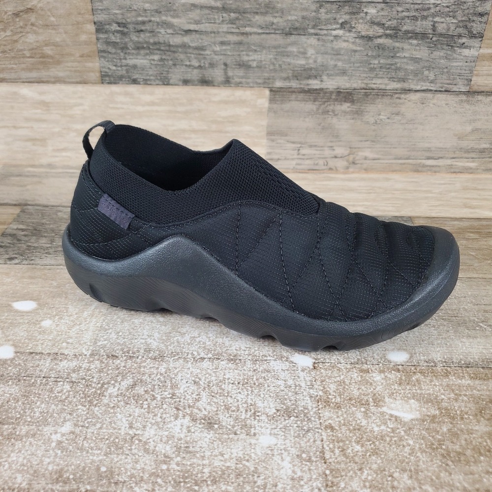 Oboz Whakata Puffy Low Shoes Womens Sz‎ 7 Slip On Black Shoe NWOB